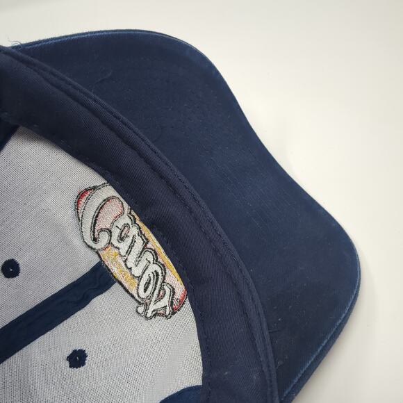 Raising Cane's Chicken Finger Baseball Cap Blue One Size Adjustable Embroidered - Picture 7 of 8